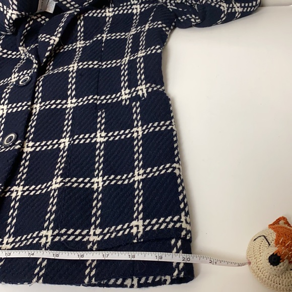 Vintage Liz Claiborne Tweed Wool Checked Windowpane Blazer - Picture 12 of 16